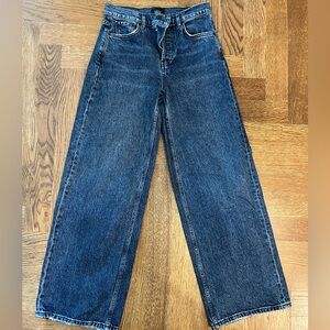 Rails The Getty Wide Leg Jean in dark wash - size 26